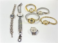 Group Of Seven Vintage Ladies Watches