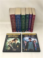 Harry Potter Book Set With 2 DVD Movies (2)