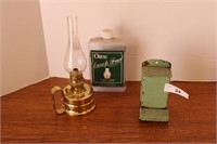 Oil lamp and more