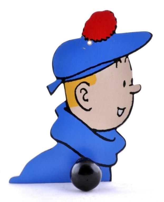 Hergé. Porte-manteau Tintin (Trousselier)