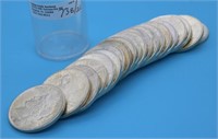 ROLL OF 20 UNCIRCULATED 1922 PEACE DOLLARS