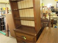 Dresser 3 Drawer with Bookcase top