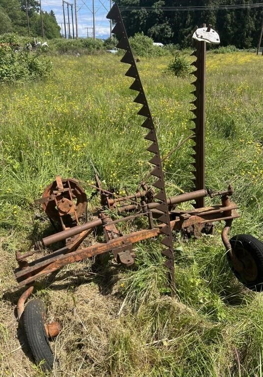 Another Vintage Sickle Mower, Condition Unknown