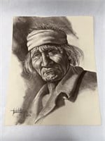 Norberto Reyes "A Face of the West" Series Print