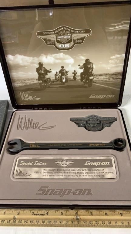 HARLEY DAVIDSON SNAP-ON WILLIE G WRENCH