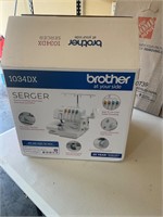 Brother 1034 DX Serger- NEW
