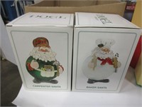 Christmas stocking holders inflatable Santa & more