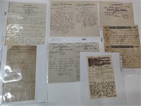1800s Documents Lot