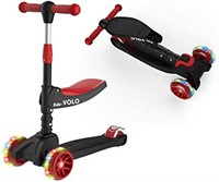 Open Box Ridevolo K02 2-In-1 Kick Scooter With Rem