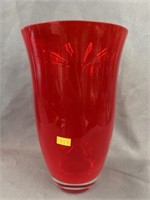 Unsigned Art Glass Vase