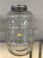 Early Glass Canister