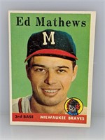 1958 Topps #44 Eddie Mathews