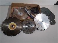 Lot Of Saw Blades, Grinding Blades & More