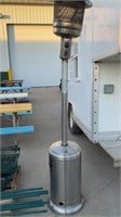 Outdoor propane heater, proximately 7 foot tall