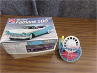 Car model and view master