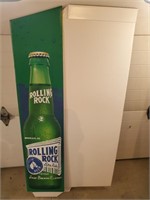 Rolling Rock Beer Cardboard Standup