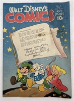 (NO) 1945 Walt Disney Comics Vol.5 #10 Golden Age