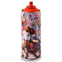 Mr. Brainwash, "Work Well Together (Red)" Limited