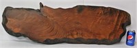 Large Wood Slab - Decor, Table Top, 1 Side Stained