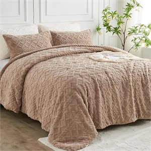 ENCOFT Fleece Comforter Twin,