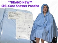 NEW Skil-Care Medical Shower Poncho  BD1
