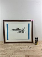 Framed aircraft art B
