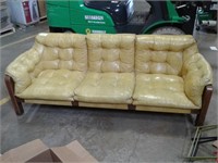 Vintage Yellow Couch