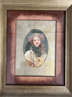Miniature Portrait Lots (2 paintings)