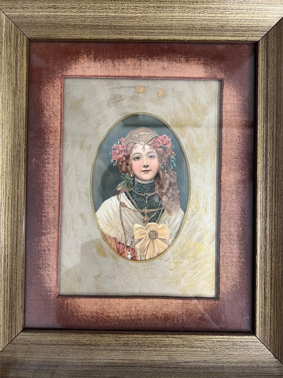 Miniature Portrait Lots (2 paintings)