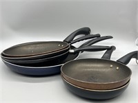 Lot of Different Sized Pans