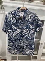 Cactus Man Tropical Shirt Size L