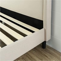 Zinus Kodi Upholstered Arched Platform Bed Queen
