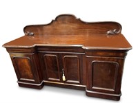 Large Victorian Mahogany Sideboard,