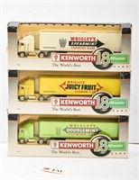 (3) Kenworth 18-Wheeler Wrigley's Banks
