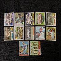 Early 70s Topps Baseball Cards, Team Cards
