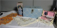 Musical Suzie Vintage Sewing box Jewelry Box