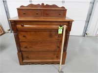 Antique dresser; approx. 40" W x 39" H x21" D