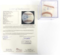 George H.W. Bush Signed Baseball (JSA COA)