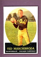1958 TOPPS FOOTBALL #44 MARCHIBRODA - NM - CHICAGO