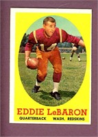 1958 TOPPS FOOTBALL #112 EDDIE LeBARON - WASHINGT.