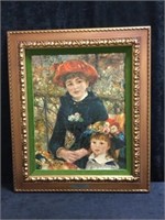 "On the Terrace" by Augusta Renoir