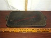 Vintage 8 Griswold #771 cast iron griddle.