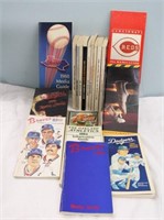 (18) 1980s BASEBALL MEDIA GUIDES