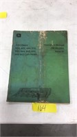 John Deere Operators manual