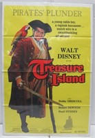 Treasure Island 1975 Disney Rerelease 1sh Poster