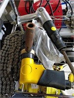 chain , air chisel and air drill
