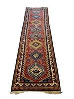 Iranian hand woven runner