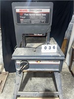 Sears Craftsman 12" Band Saw (Untested)