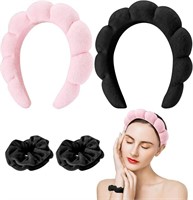 NEW! Rovtop SPA Headbands for Women, 4 Piece set.
