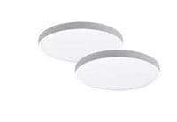 $69  13-in White Flush Mount Light - Project Sourc